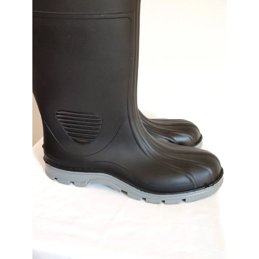 NWT Tingley Poultry Tuff ST Men's 15 Black Waterproof Safety Work Boots 70651‑15